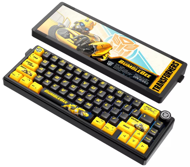 Клавиатура Transformers TF-GK02, желтая
