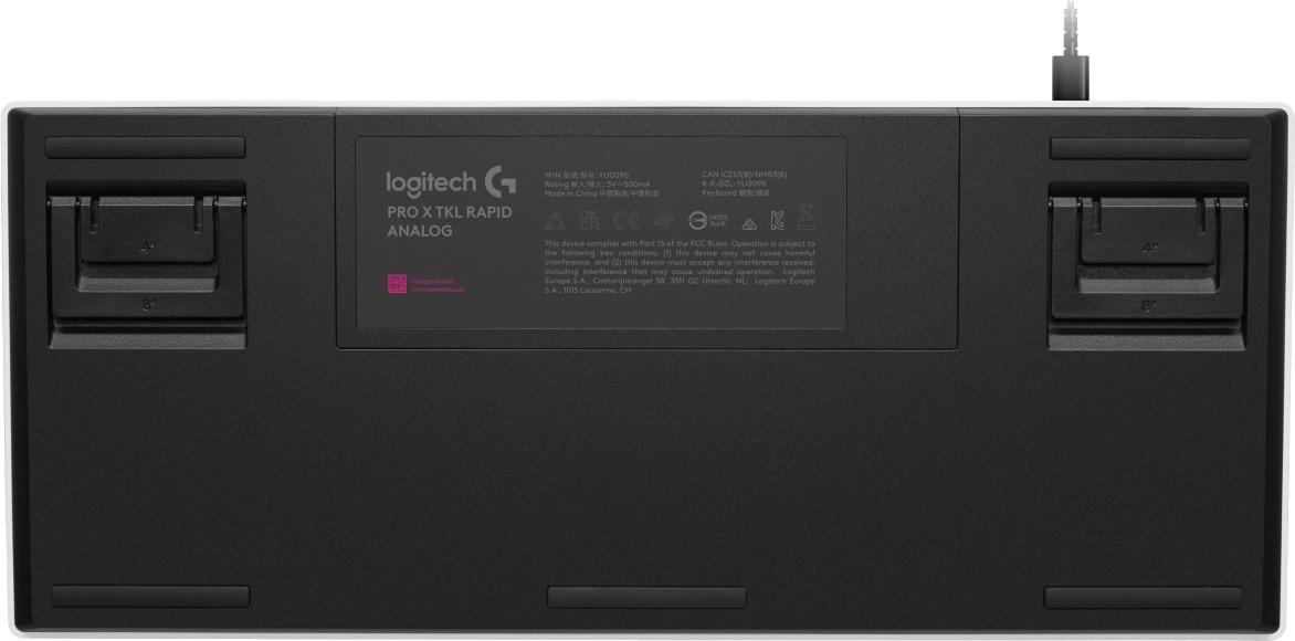Клавиатура Logitech G PRO X TKL RAPID белый