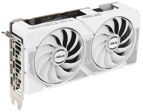 Видеокарта ASUS Dual RTX 5060 8GB GDDR7 White OC Edition, DUAL-RTX5060-O8G-WHITE 8 Гб