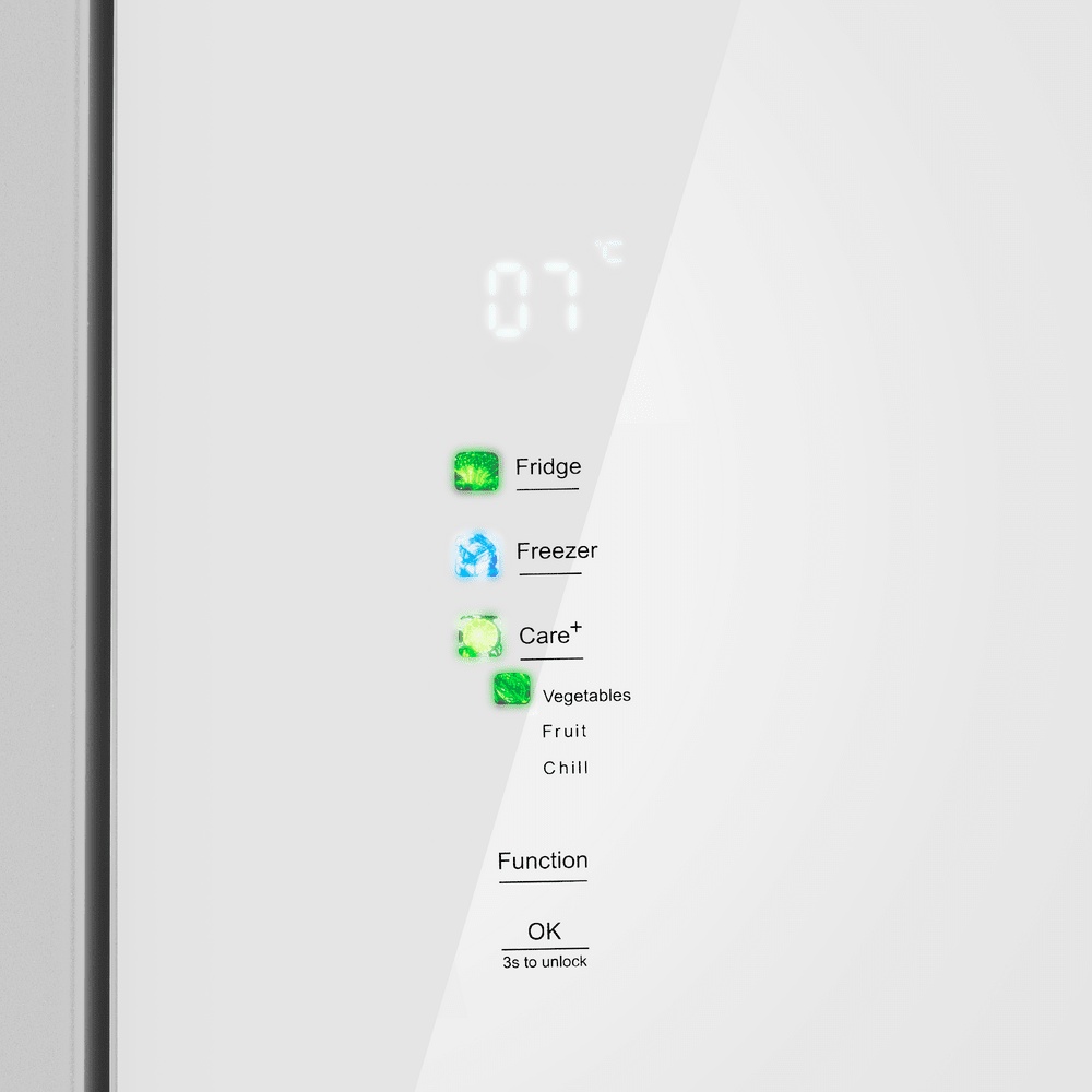 Холодильник MAUNFELD MFF192NFPW01 Inverter белый