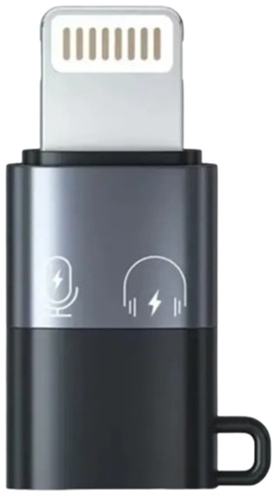 Переходник VARIUM USB TypeC (F), Lightning (M), 0.1 м, TL1 черный