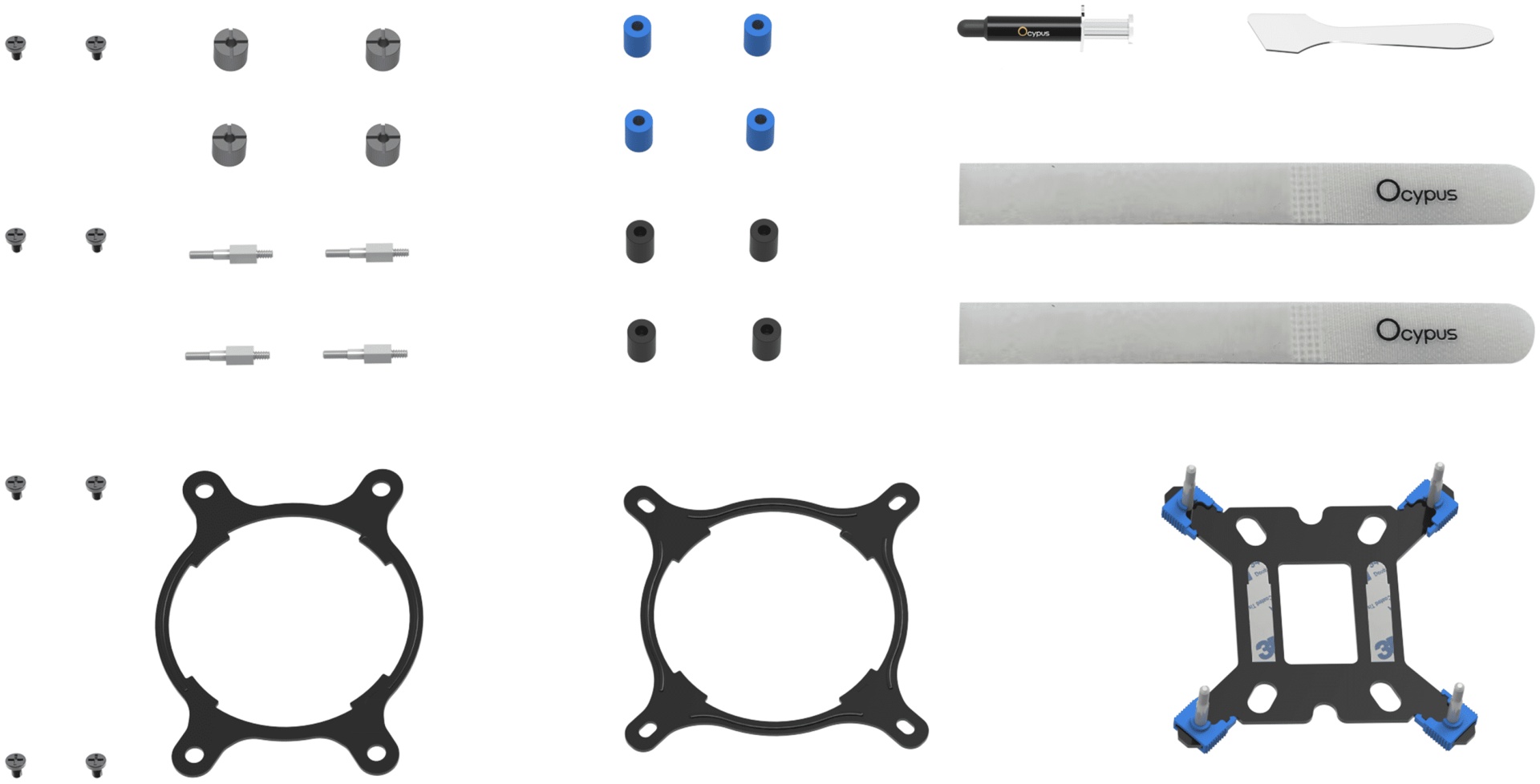 Кулер Ocypus Delta L24 WH ARGB V2 Delta-L24-WH2AAWNN02X-GL белый