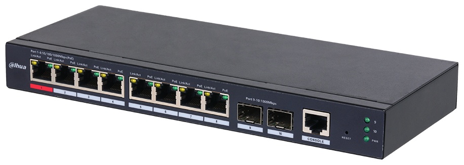 Коммутатор Dahua DH-S4210-8GT-110