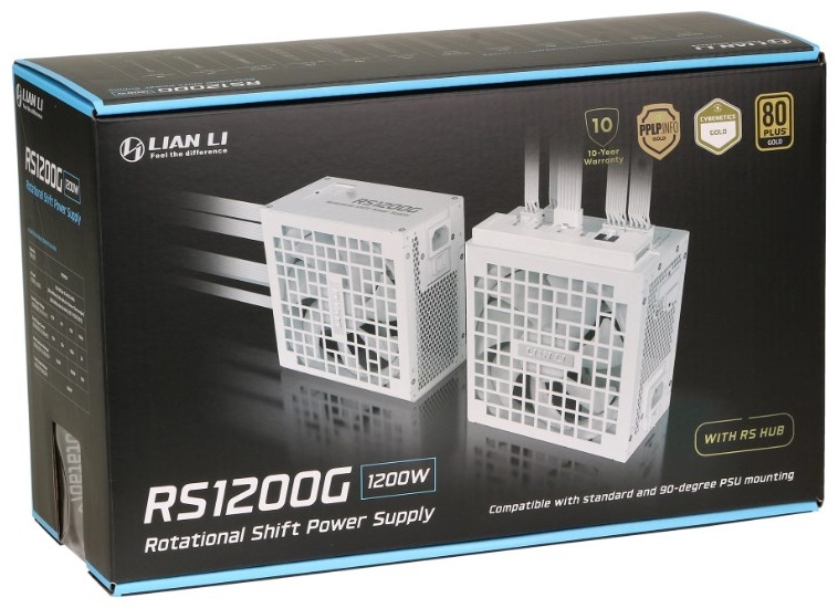 Блок питания LIAN LI RS1200G (G9P.RS1200G.WH00.EU) 1200 Вт
