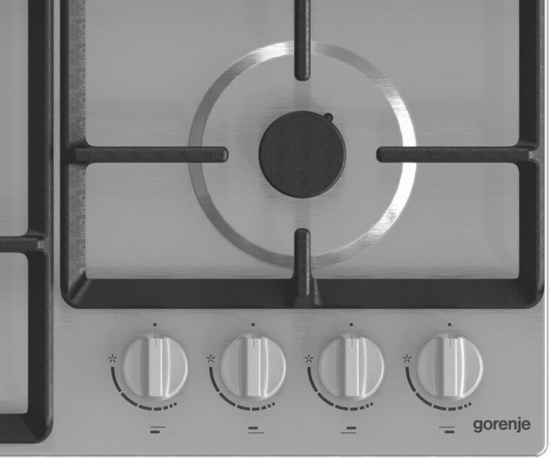 Варочная поверхность Gorenje GW641EX газовая, нержавеющая сталь