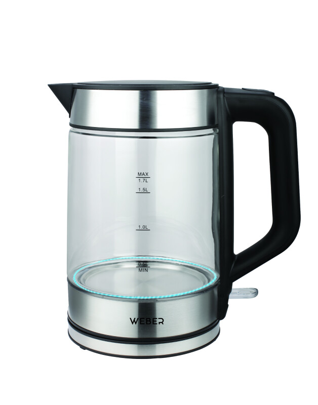 Электрочайник Weber KEGS1706, серебристый