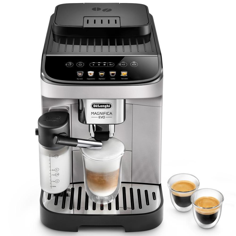 Кофемашина Delonghi  Magnifica Evo ECAM 290.61.SB, металлик, черная