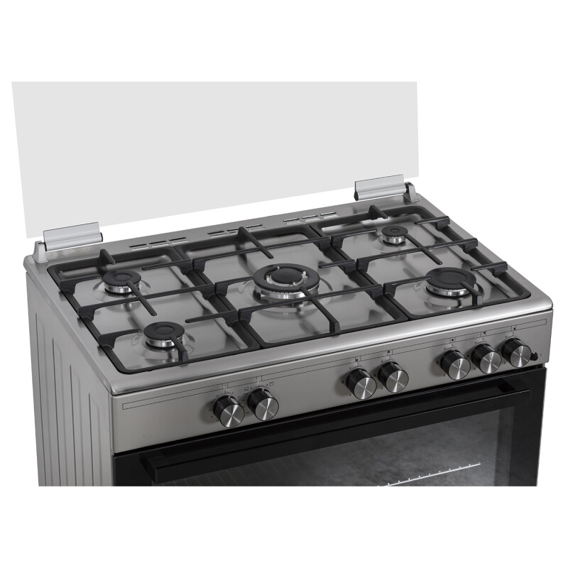 Кухонная плита Weber CWBR-90GG комбинированная, серая