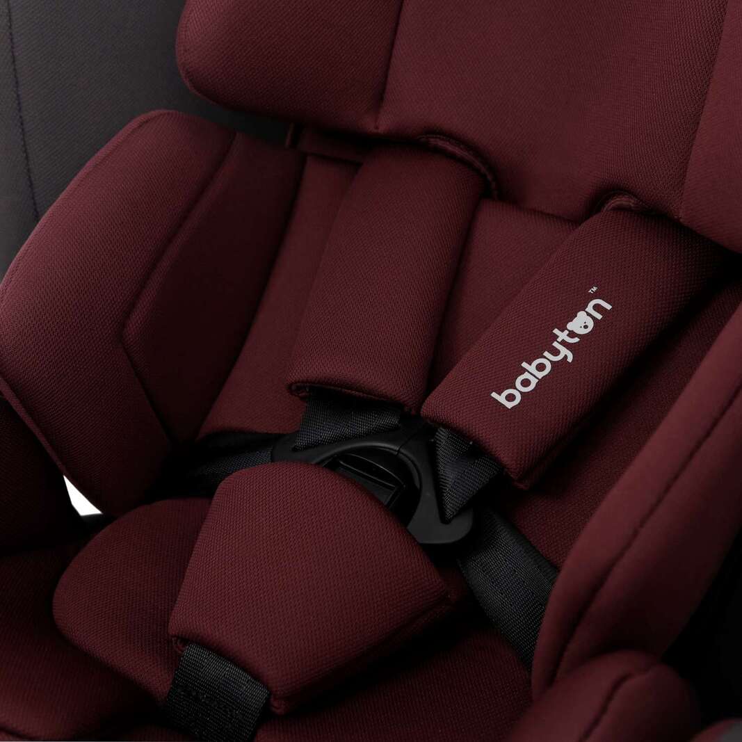 Автокресло Babyton Universe Cherry, вишневое