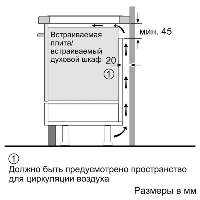 Варочная поверхность Bosch PUC61RBB5E индукционная, черная