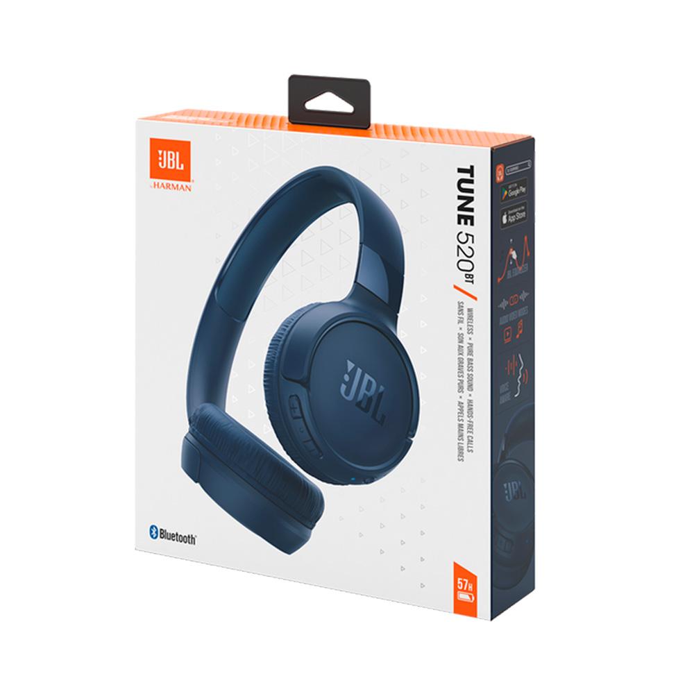 Наушники JBL Tune 520BT blue