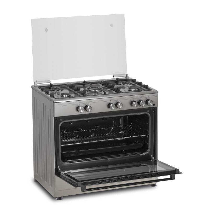 Кухонная плита Weber CWBR-90GG комбинированная, серая