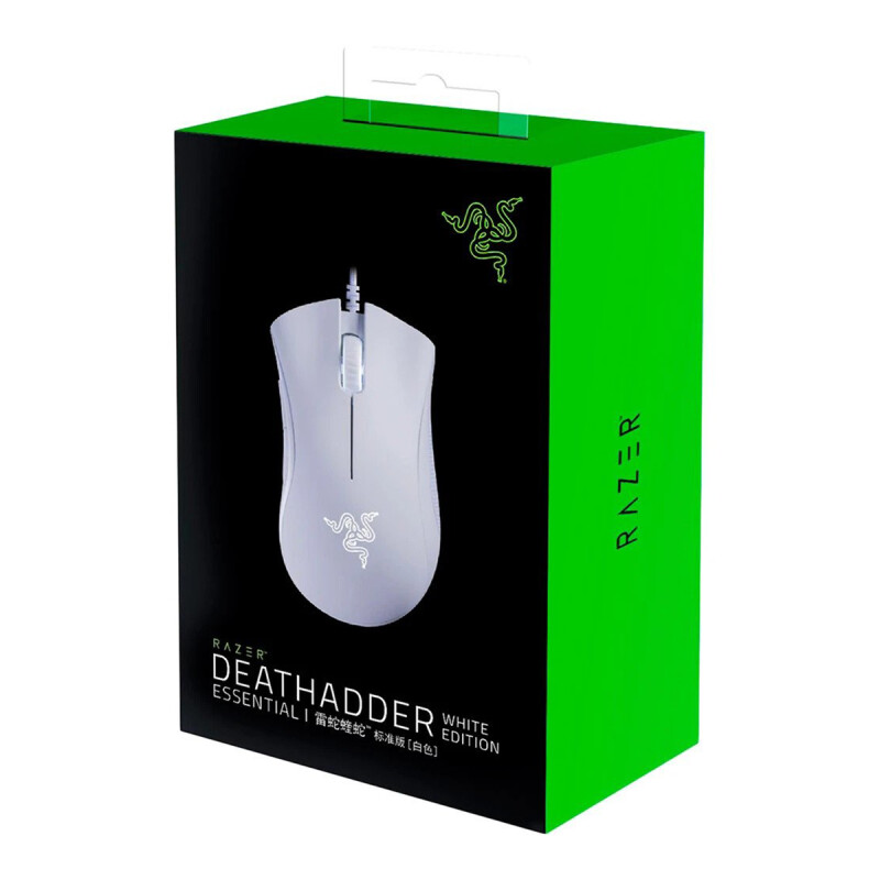 Мышь игровая Razer DeathAdder Essential, White RZ01-03850200-R3M1