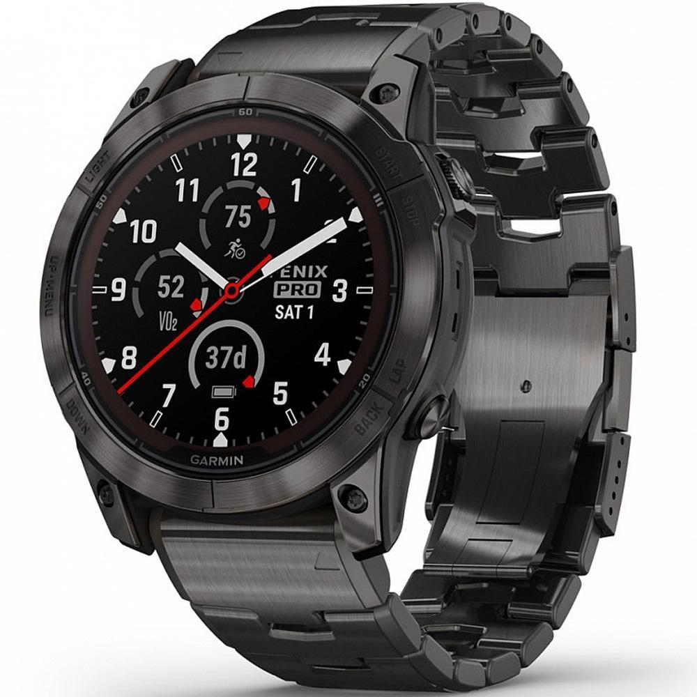 Смарт часы Garmin Fenix 7X Pro Sapph Solar  010-02778-30