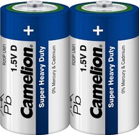 Батарейка Camelion Super Heavy Duty D R20P-SP2B 2 шт