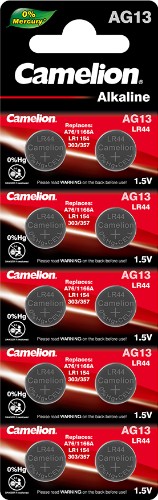 Батарейка Camelion Alkaline LR44 AG13-BP10 10 шт