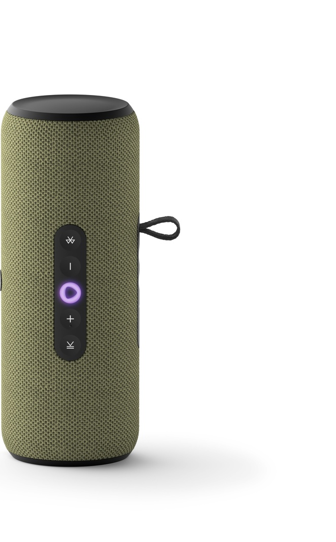 Умная колонка Яндекс Стрит, зеленая