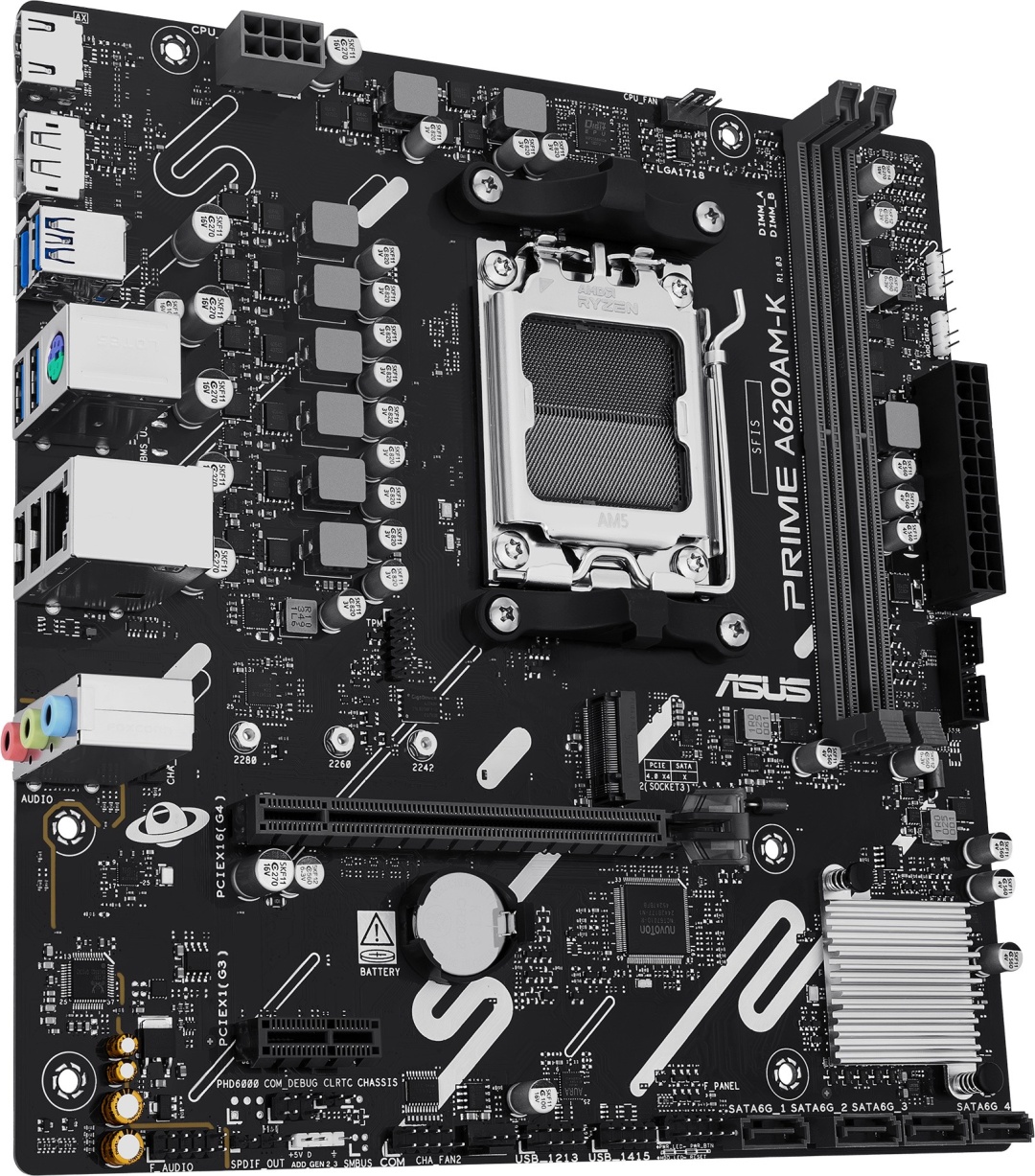 Материнская плата ASUS PRIME A620AM-K