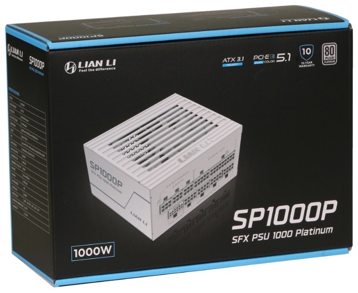 Блок питания LIAN LI SFX1000P (G9P.SP1000P.W000.EU) 1000 Вт