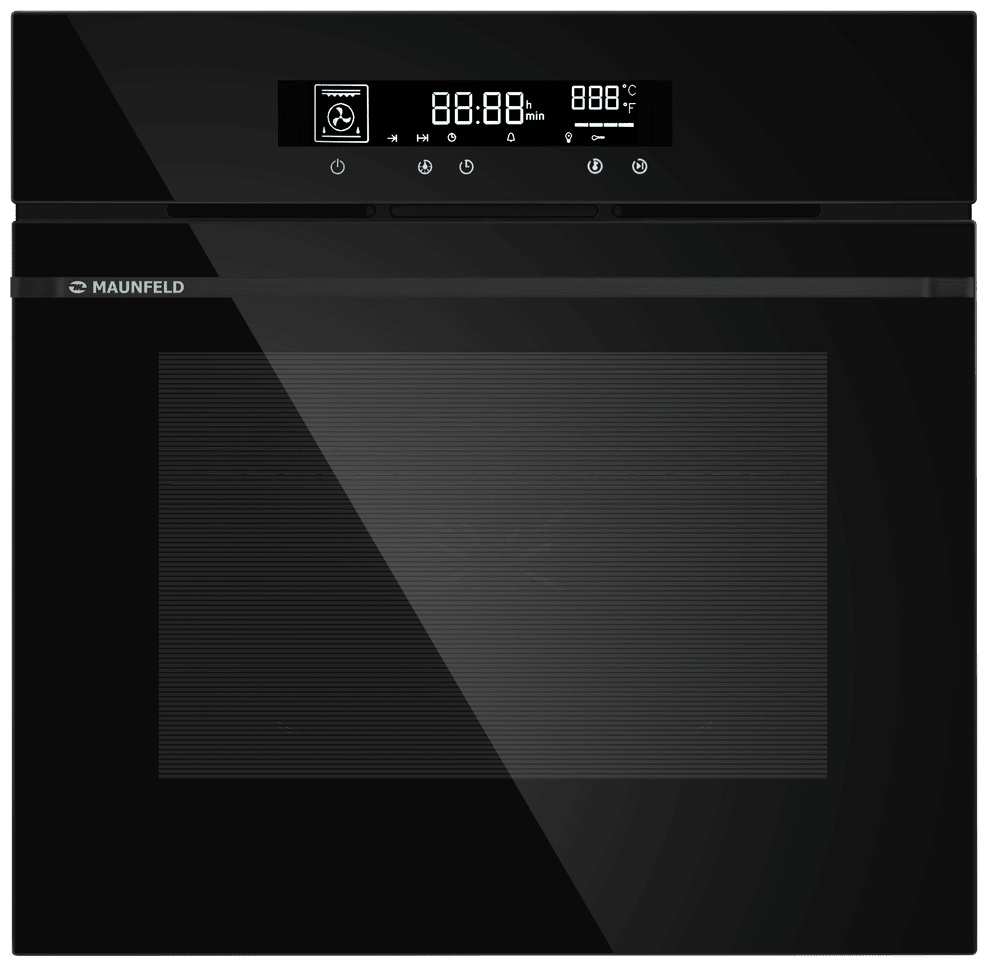Духовой шкаф MAUNFELD AEOD76106B черный