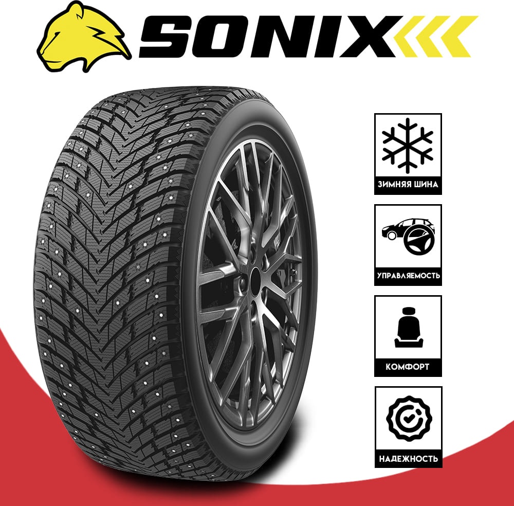Sonix Winter Xpro STUDS 69 225/50 R18 99 T с шипами