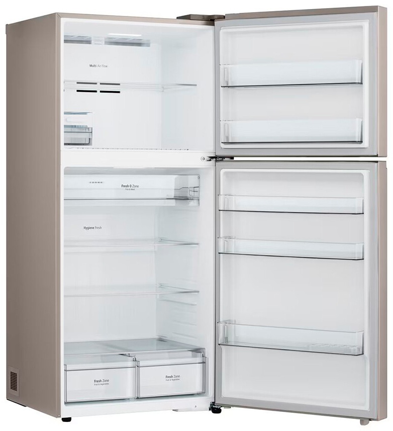 Холодильник LG GR-B922FEBM бежевый