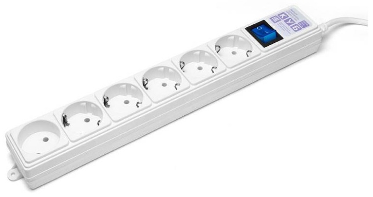 Сетевой фильтр Powercube SPG(5+1)-16B-5M 5 м