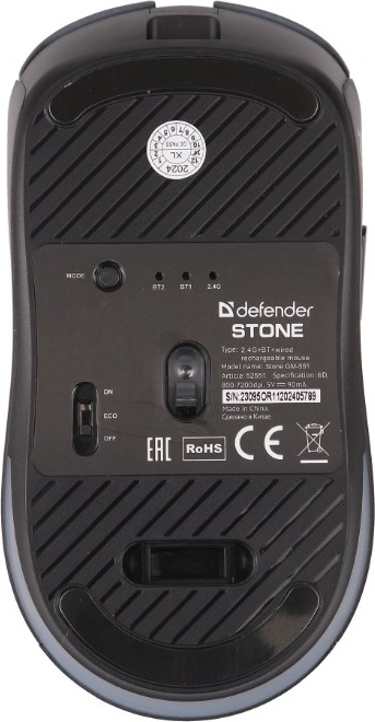 Мышь Defender Stone GM-551, черная