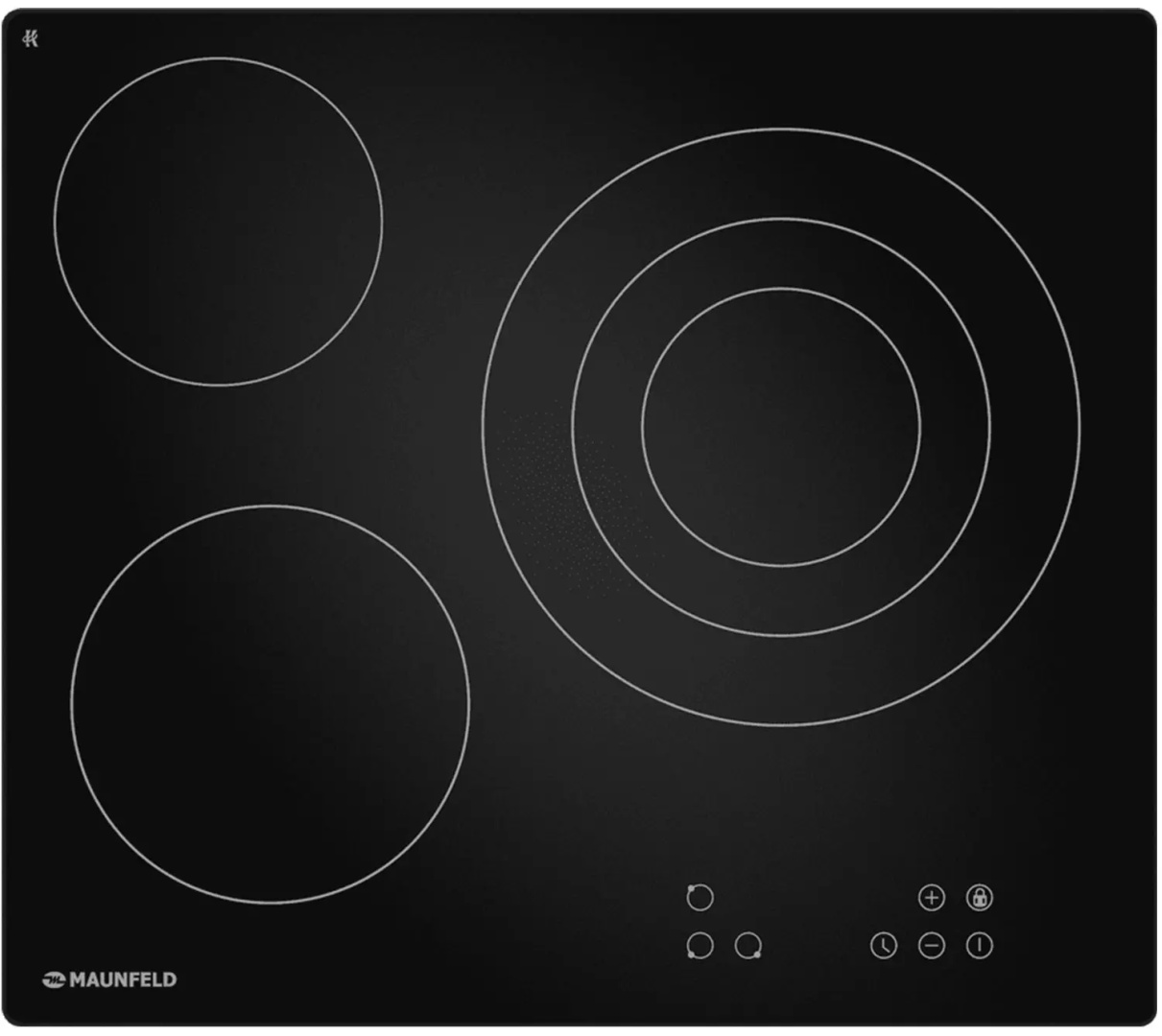 Варочная поверхность MAUNFELD AVCE6035TBK черный