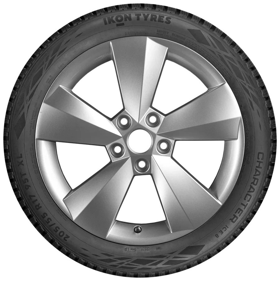 Ikon Tyres (Nokian) Character Ice 8 215/50 R17 95 T с шипами