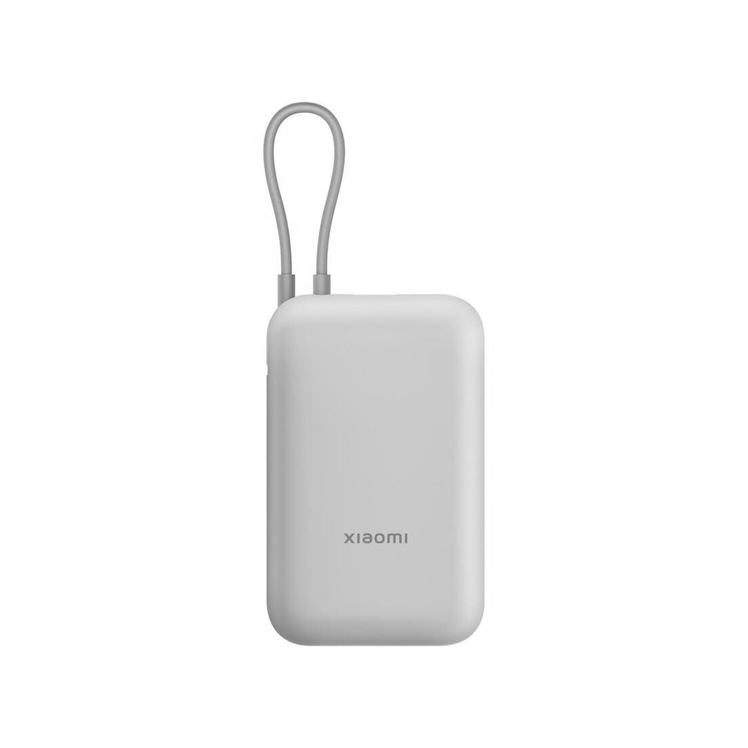Внешний аккумулятор Xiaomi Power Bank 20000mAh BHR9738GL/PB2020MI (Integrated Cable) GL Light Gray