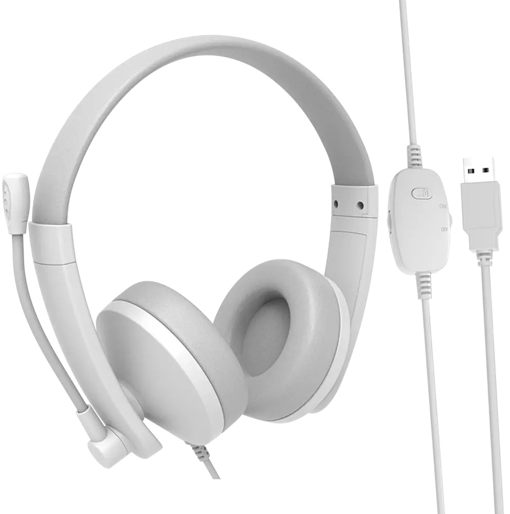 Наушники MeeTion HP003U белый