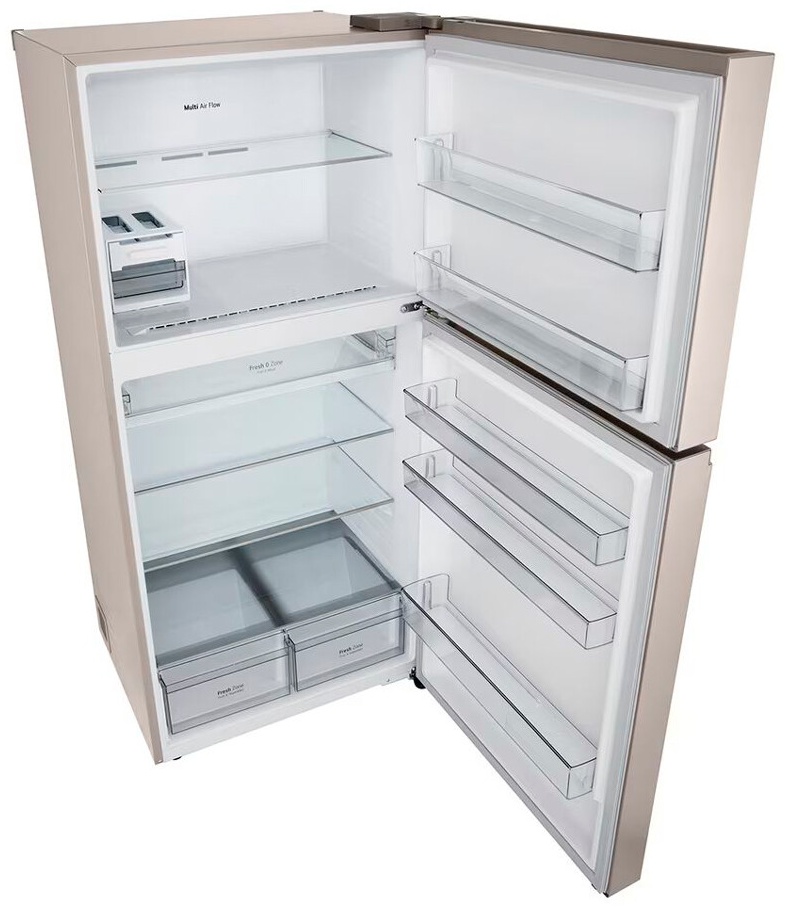 Холодильник LG GR-B922FEBM бежевый