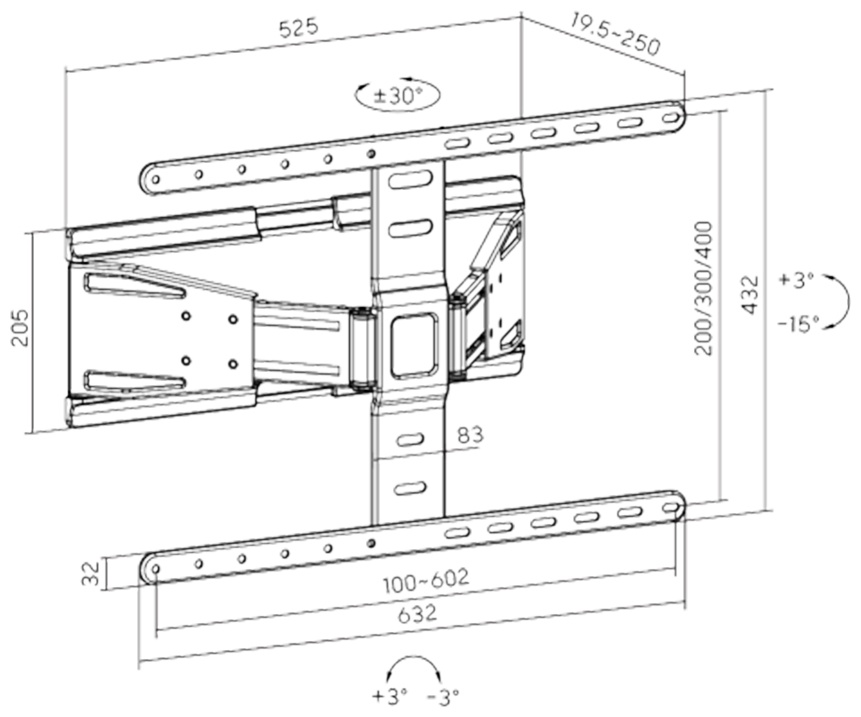 Кронштейн XG FMW-4390