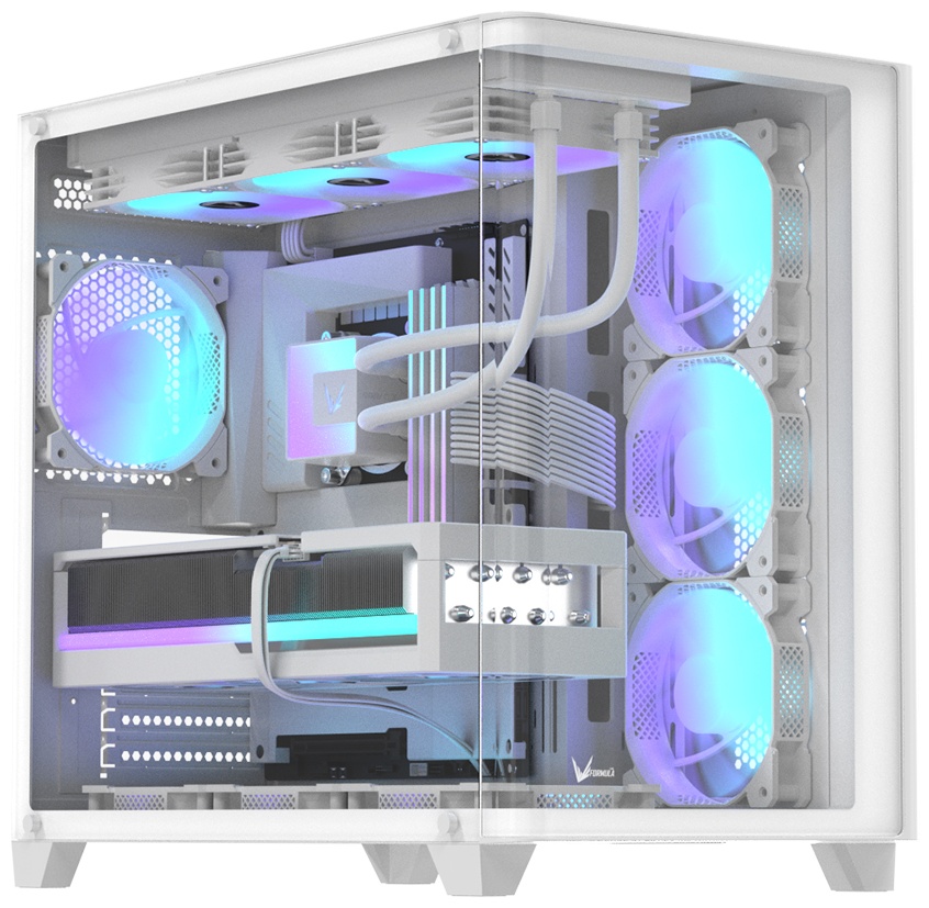 Корпус Formula V Crystal U2 Floe White белый