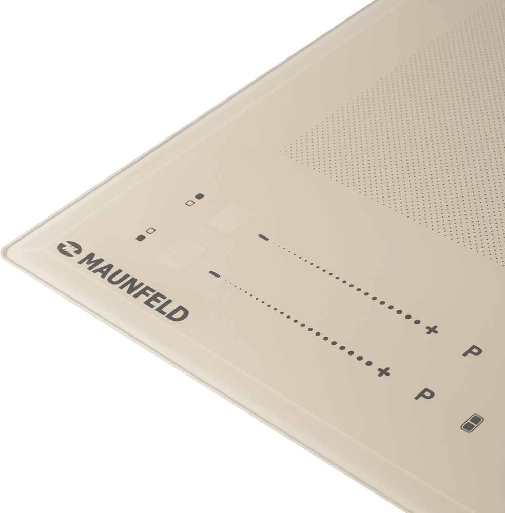 Варочная поверхность MAUNFELD CVI292S2FBG LUX Inverter бежевый