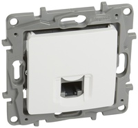 Компьютерная розетка Legrand Niloe 764571 (RJ45), белая