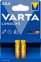 Батарейка Varta Longlife AAA / LR03, 2 шт
