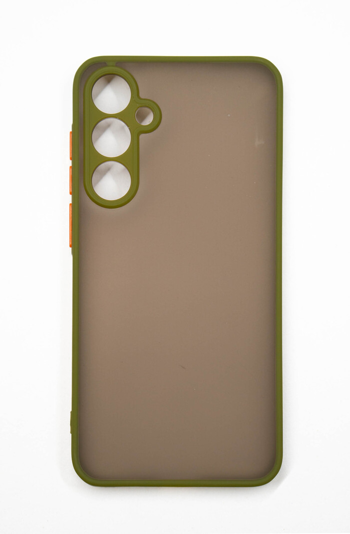 Чехол для мобильного телефона Samsung Galaxy S23 FE прозрачный зеленый