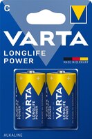 Батарейка Varta Longlife Power C/LR14, 2 шт