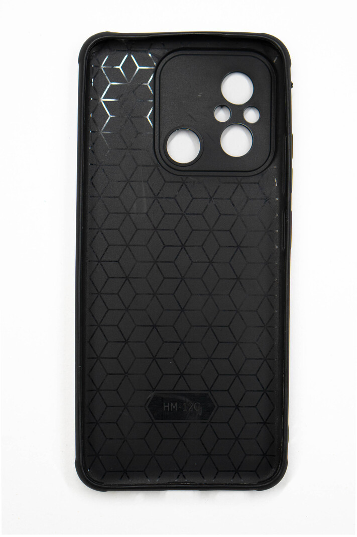 Чехол для мобильного телефона Xiaomi Redmi 12C кожа черный