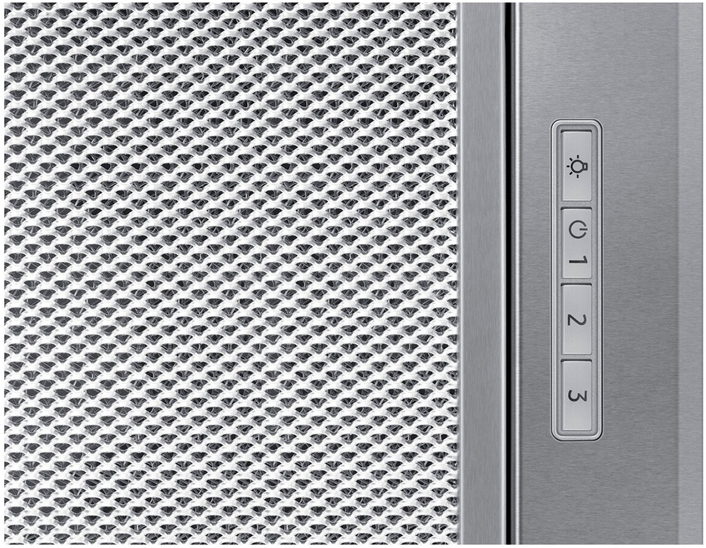Вытяжка Samsung NK52FG454CS/UR, серебристая