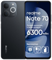 Смартфон Realme Note 70 4 ГБ/128 ГБ черный
