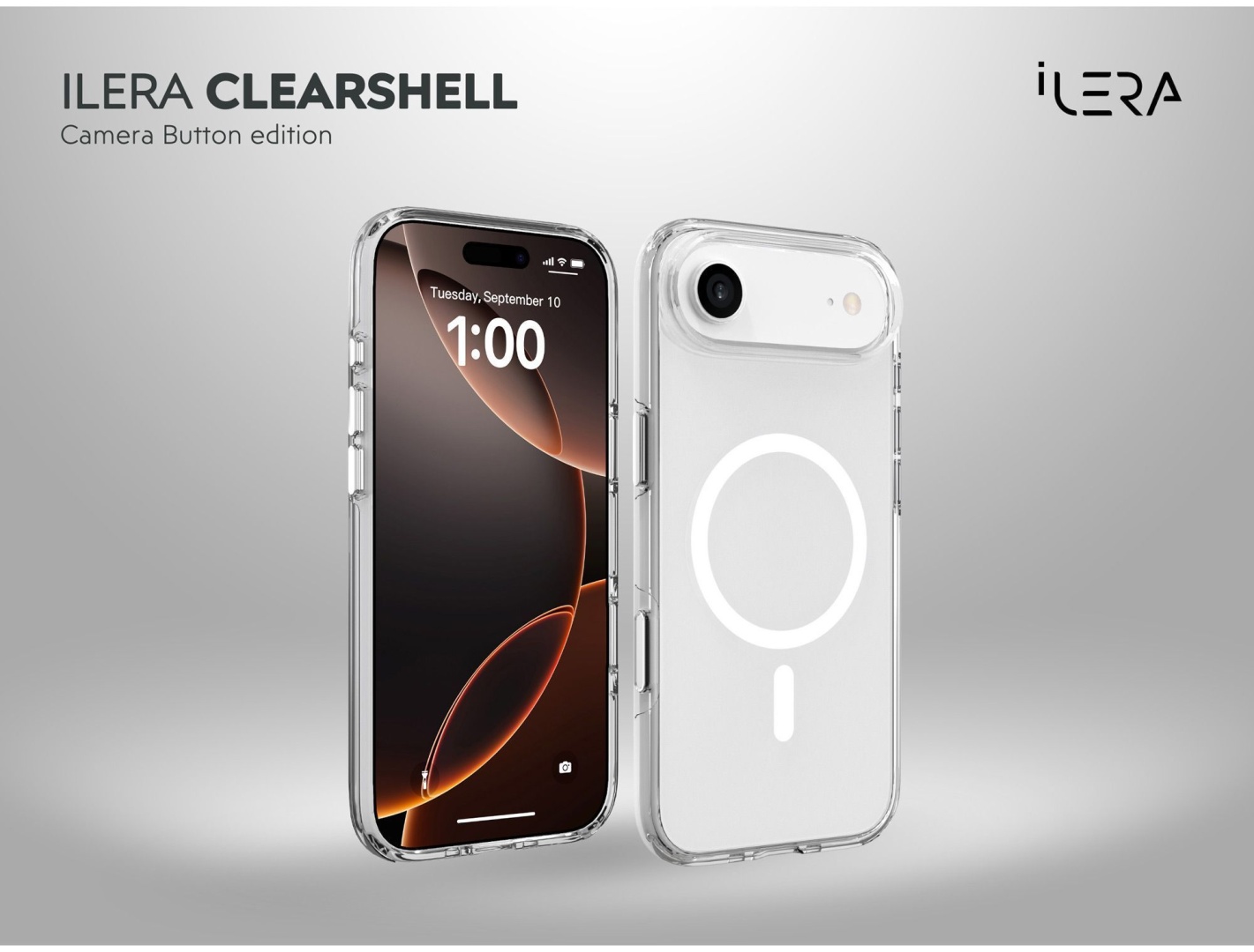 Чехол iLera для Apple iPhone Air прозрачный