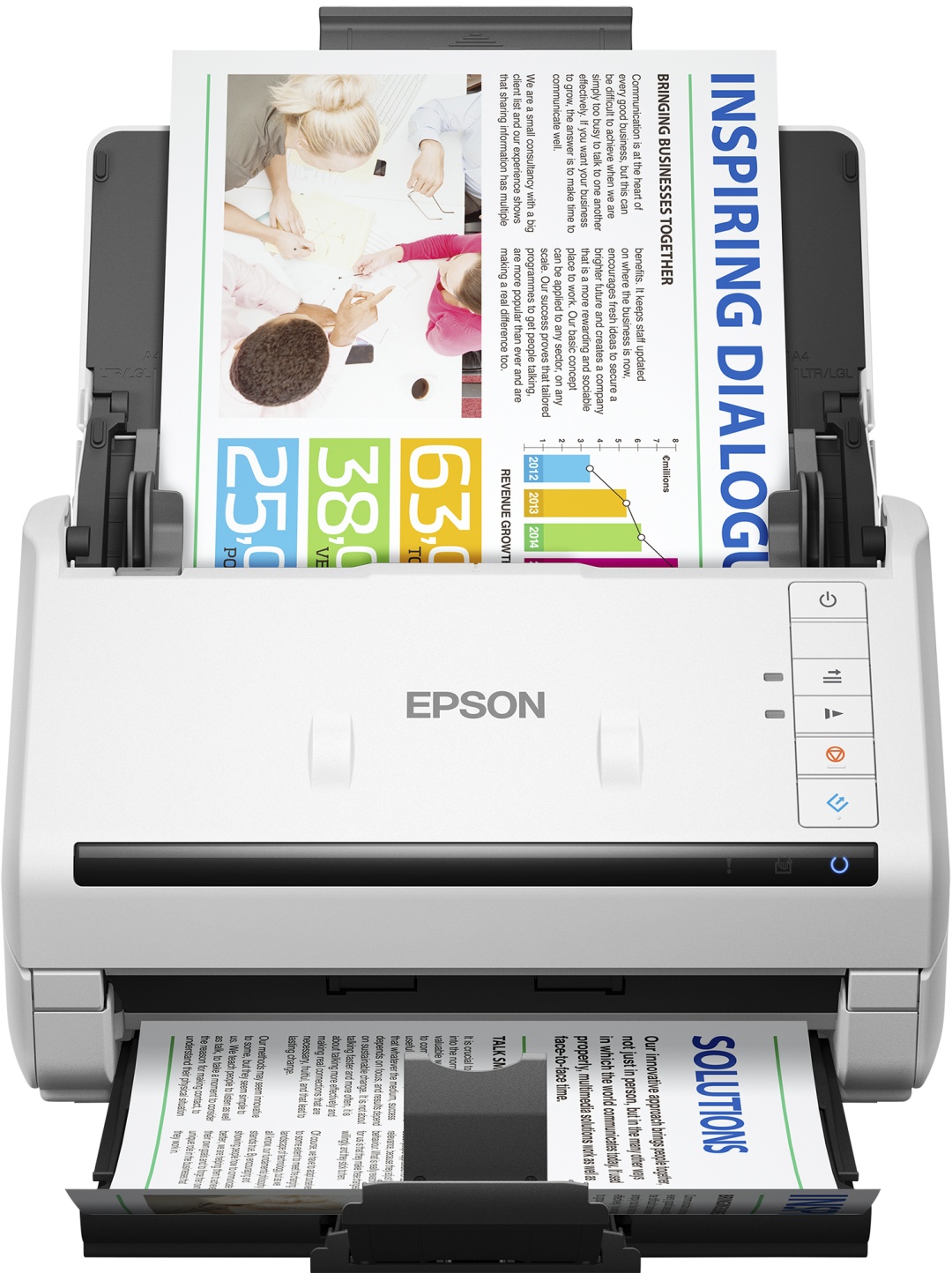 Сканер Epson WorkForce DS-770II B11B262401 белый