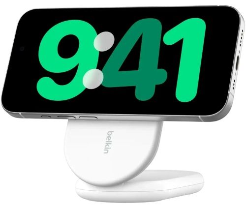 Зарядное устройство Belkin BELKIN Qi2 15w Magnetic Stand USB Type-C 15 Вт белый