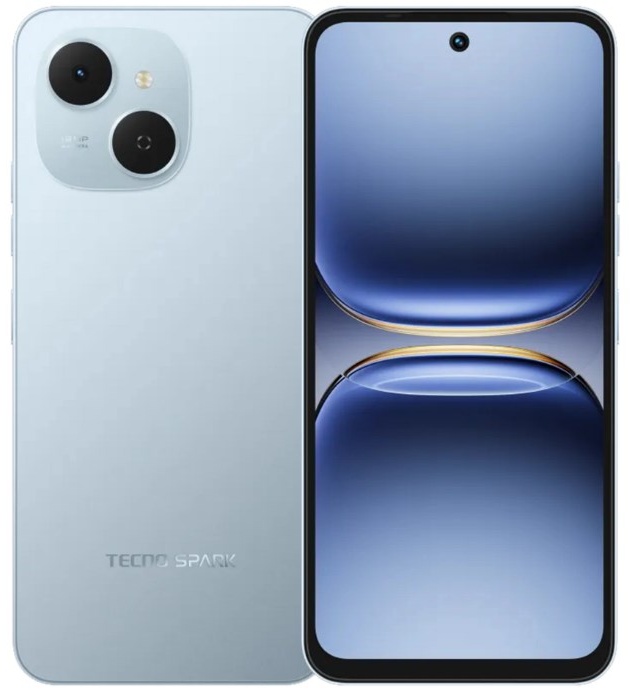 Смартфон Tecno Spark 40С 8/128GB Ripple Blue