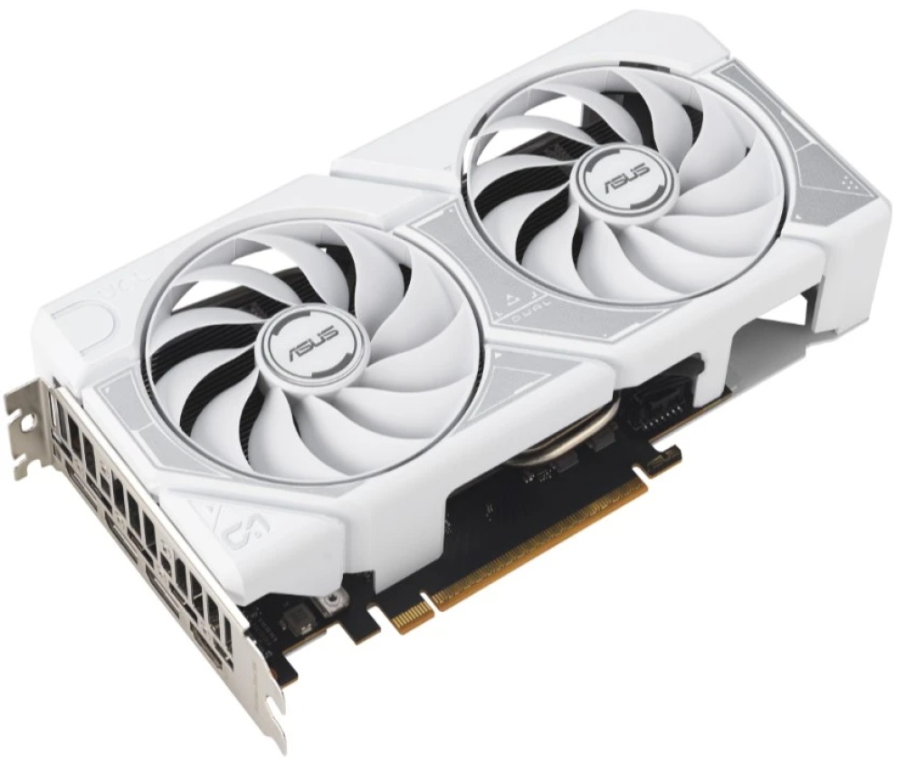 Видеокарта ASUS GeForce RTX 5060 Ti DUAL White OC Edition (DUAL-RTX5060TI-O16G-WHITE) 16 Гб