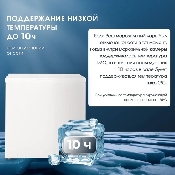 Морозильник Acron MF-201 199 л белый