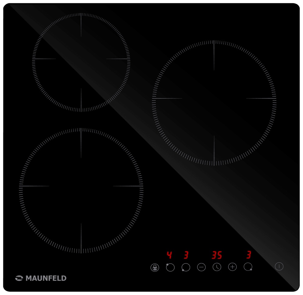Варочная поверхность MAUNFELD AVCE453BK черный